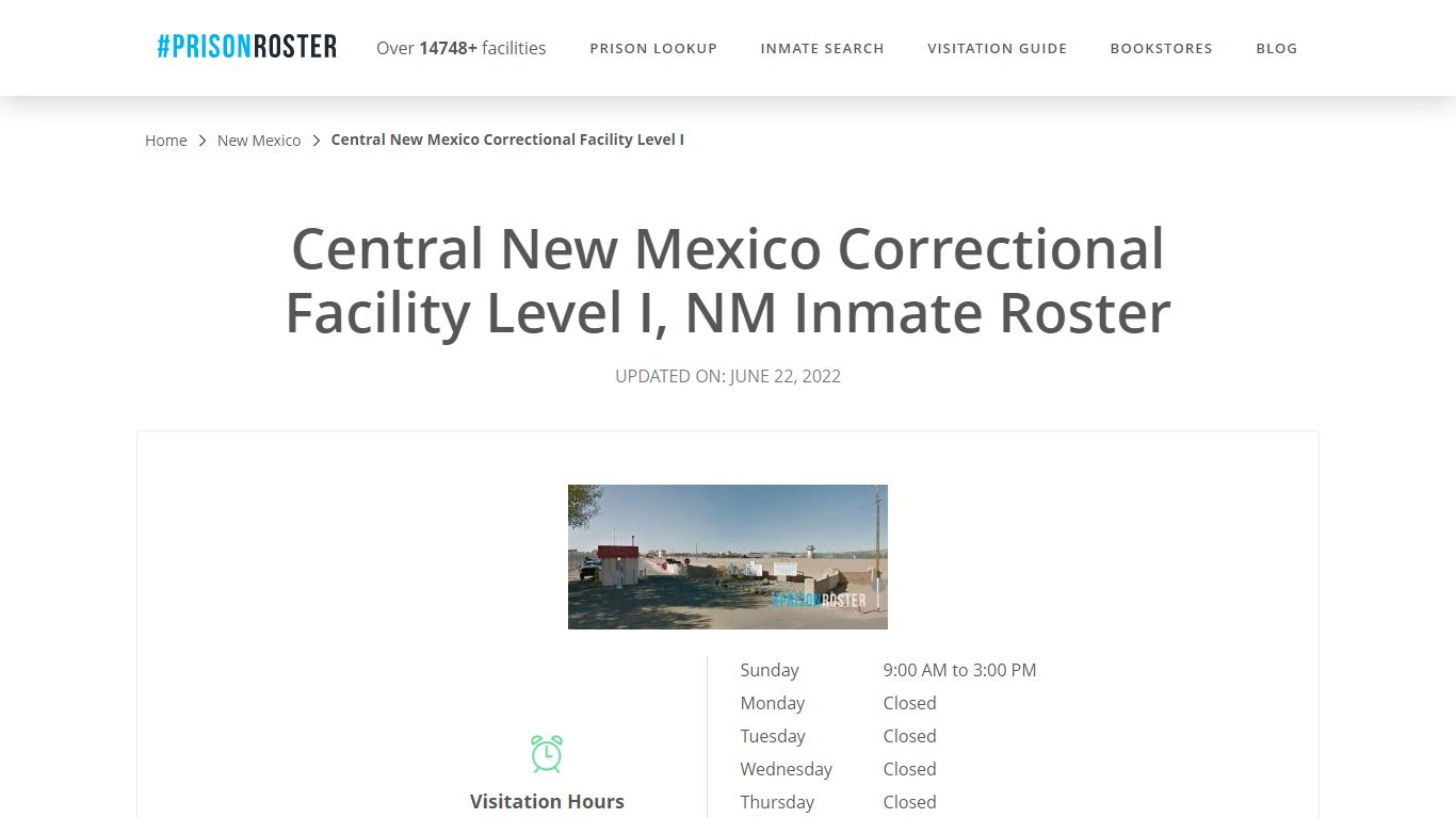 Central New Mexico Correctional Facility ... - Inmate Lookup